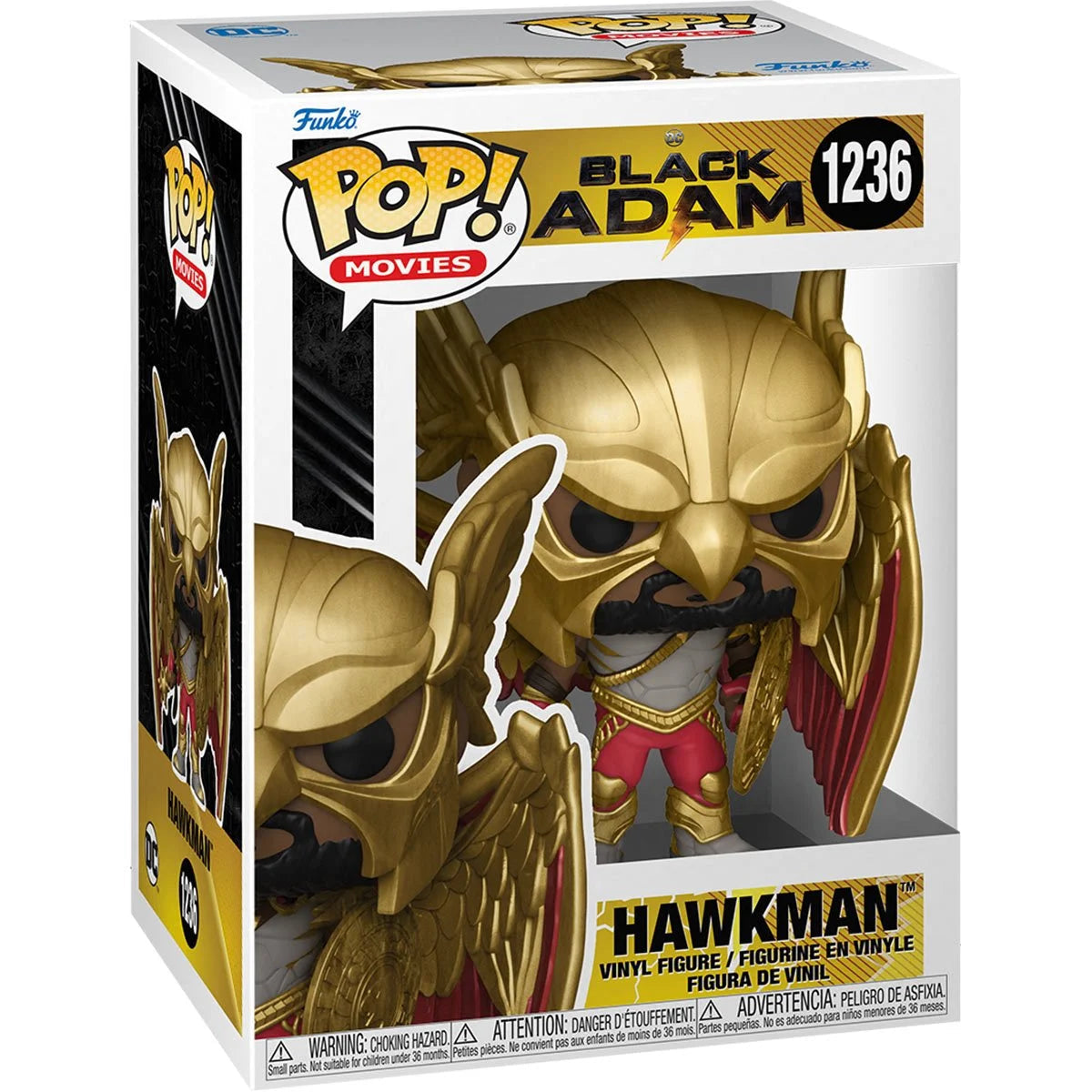 Black Adam Hawkman Pop! Hasbro
